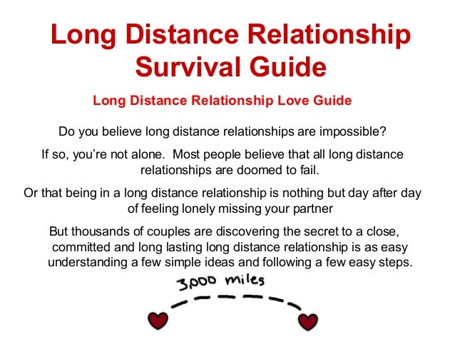 Ultimate Guide To Surviving A Long Distance Relationship