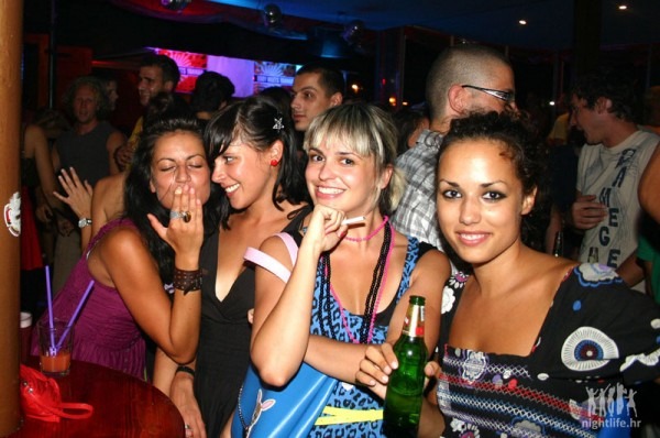 Girls In Night Club In Dubrovnik Croatia
