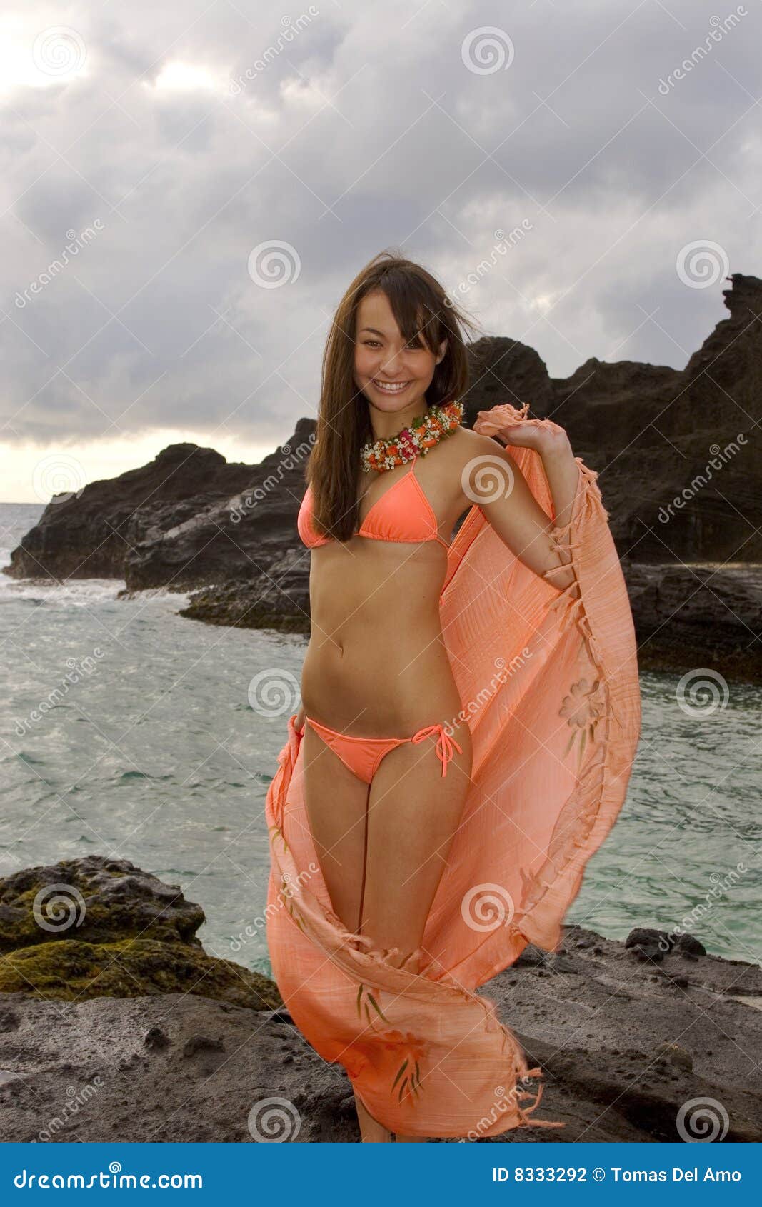 Girl On Erotic Mix Of Japanese And Hawaiian Visit