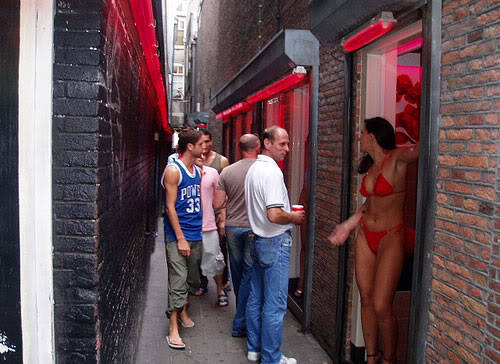 Prostitution In Amsterdam Street